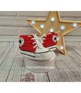 Zapatos Bebé Stars crochet